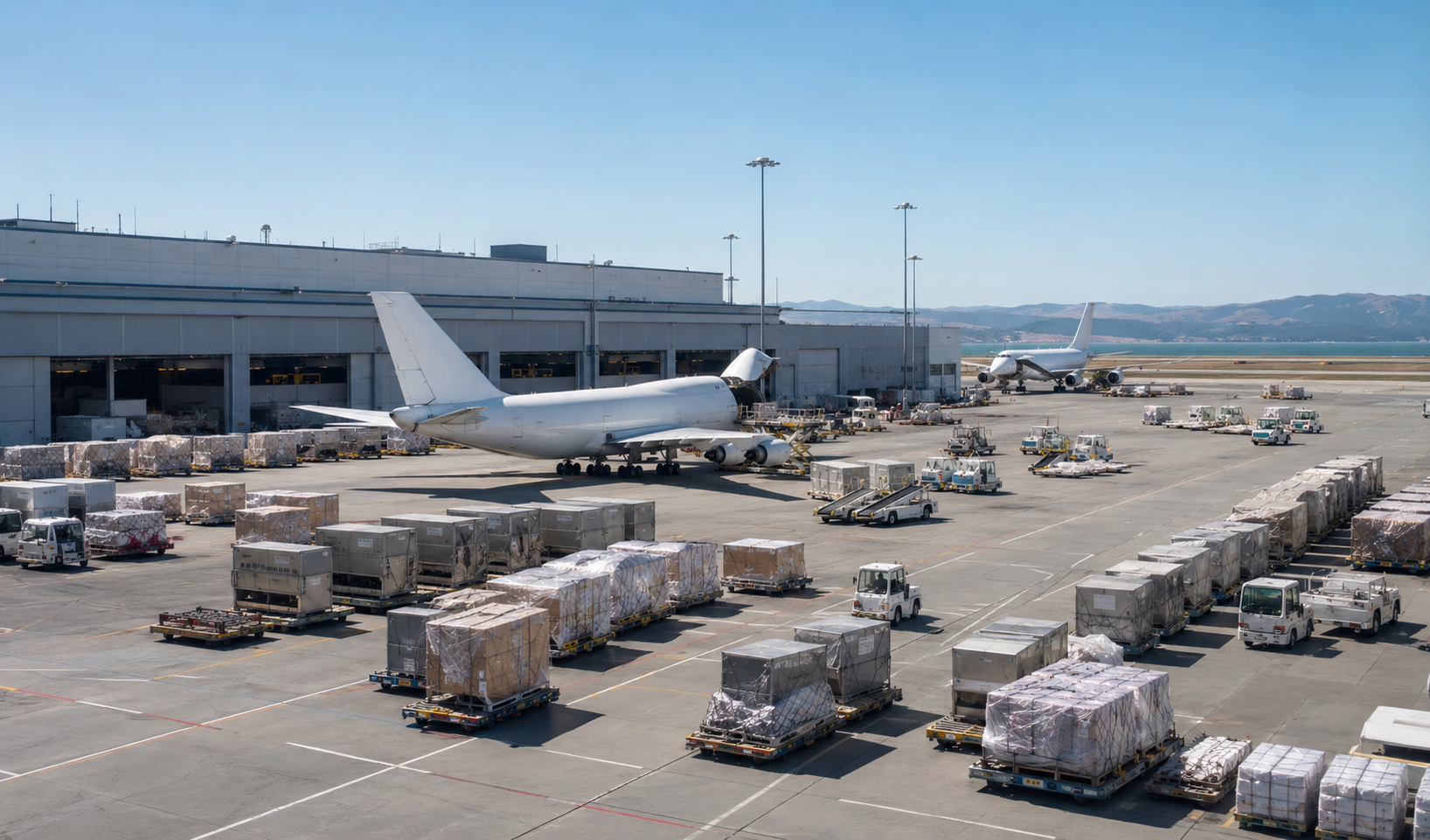 Bay Area airport cargo courier SFO OAK SJC - Classical Transportation