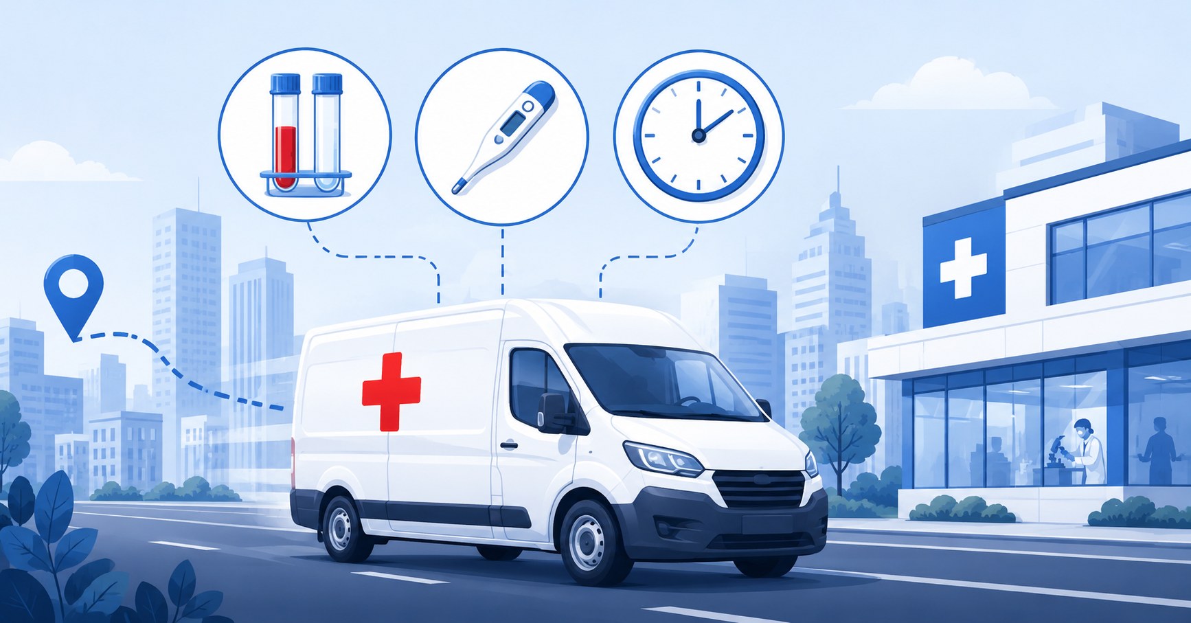Medical courier Bay Area - Classical Transportation healthcare logistics