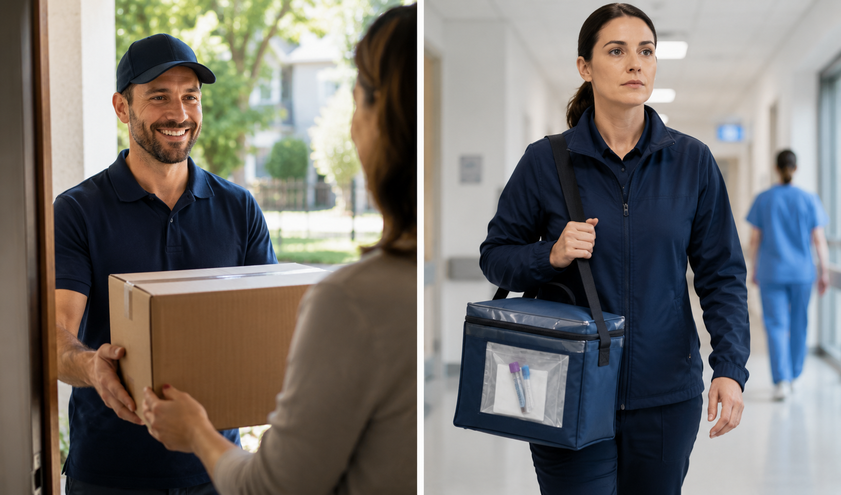 Medical courier vs standard courier - Classical Transportation